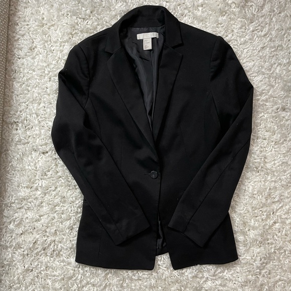 H&M black Blazer - Picture 1 of 8